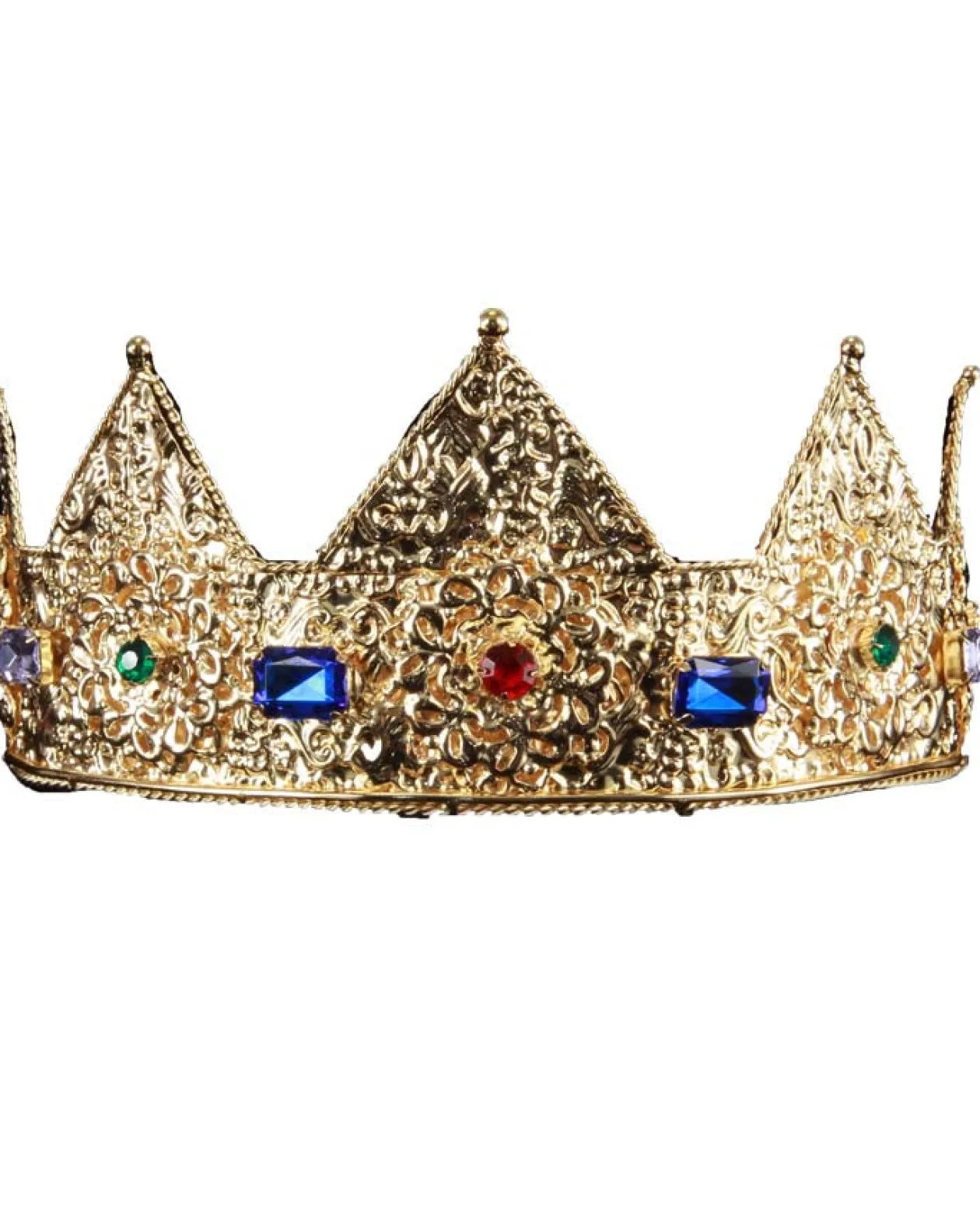 Elope Adjustable Gold Pointed Deluxe Crown Store