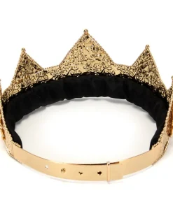Elope Adjustable Gold Pointed Deluxe Crown Store