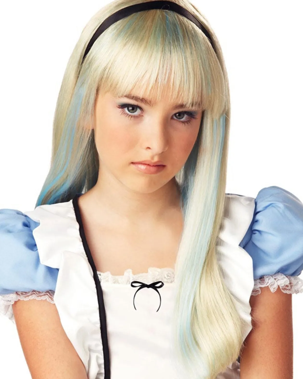 California Costumes Alice Blue And Blonde Wig Shop