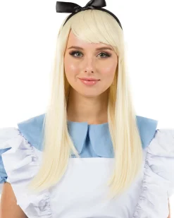 * Alice Deluxe Blonde Long Wig Hot