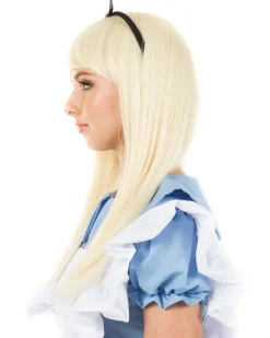 * Alice Deluxe Blonde Long Wig Hot