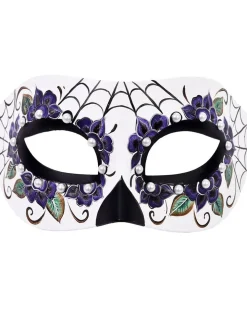 Tomfoolery Anabelle Day Of The Dead Half Mask Online