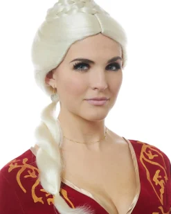 Costume Culture by Franco Ancient Princess Platinum Blonde Wig Online