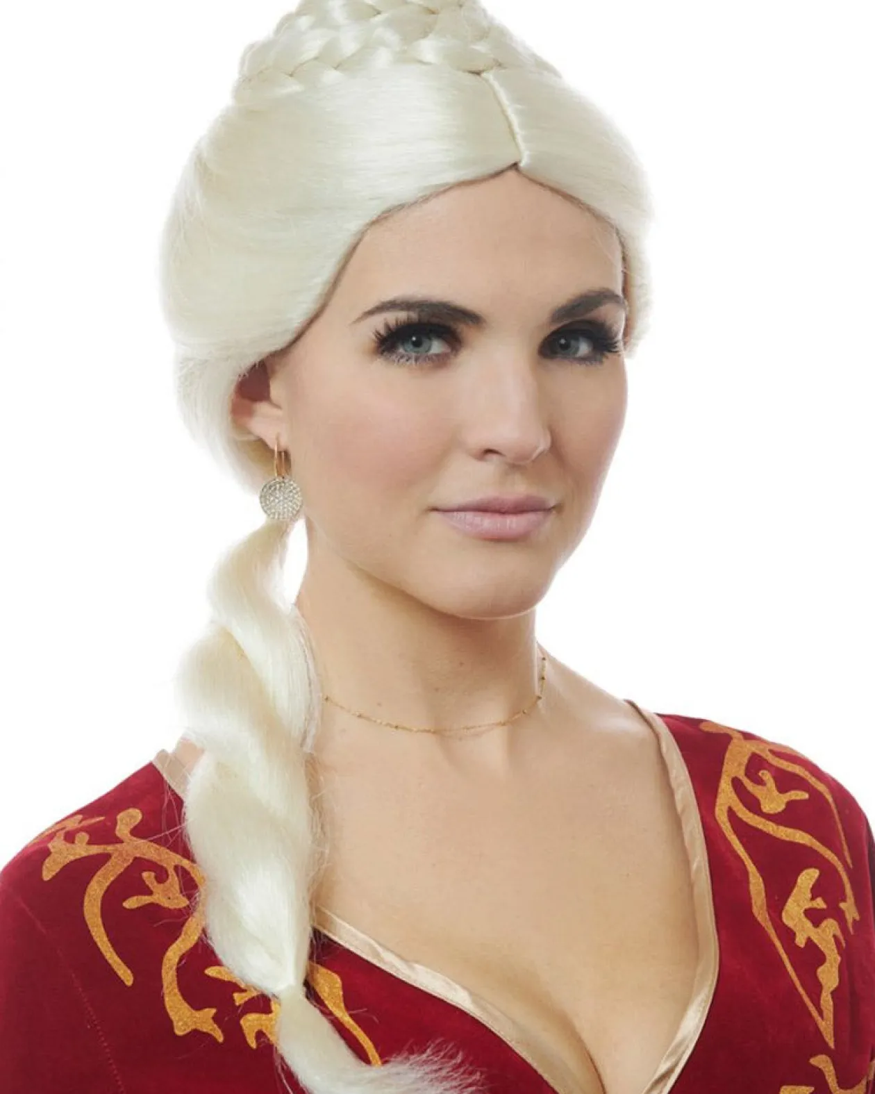 Costume Culture by Franco Ancient Princess Platinum Blonde Wig Online