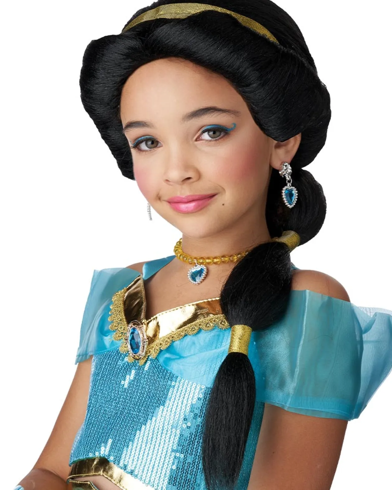 California Costumes Arabian Princess Child Wig Cheap
