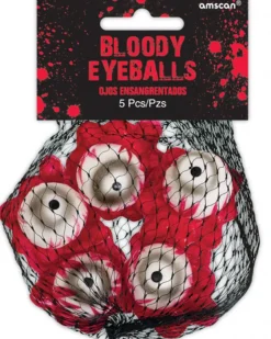 Amscan AU Asylum Bloody Eyeballs Pack Of 5 Flash Sale
