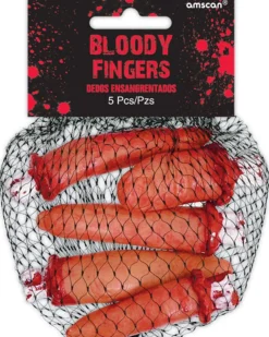 Amscan AU Asylum Bloody Fingers 5Pk Best