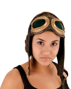 Elope Aviator Brown Flying Helmet Cheap