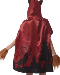 Sweidas Bad Moon Rising Little Red Cape And Gloves Accessory Set Sale