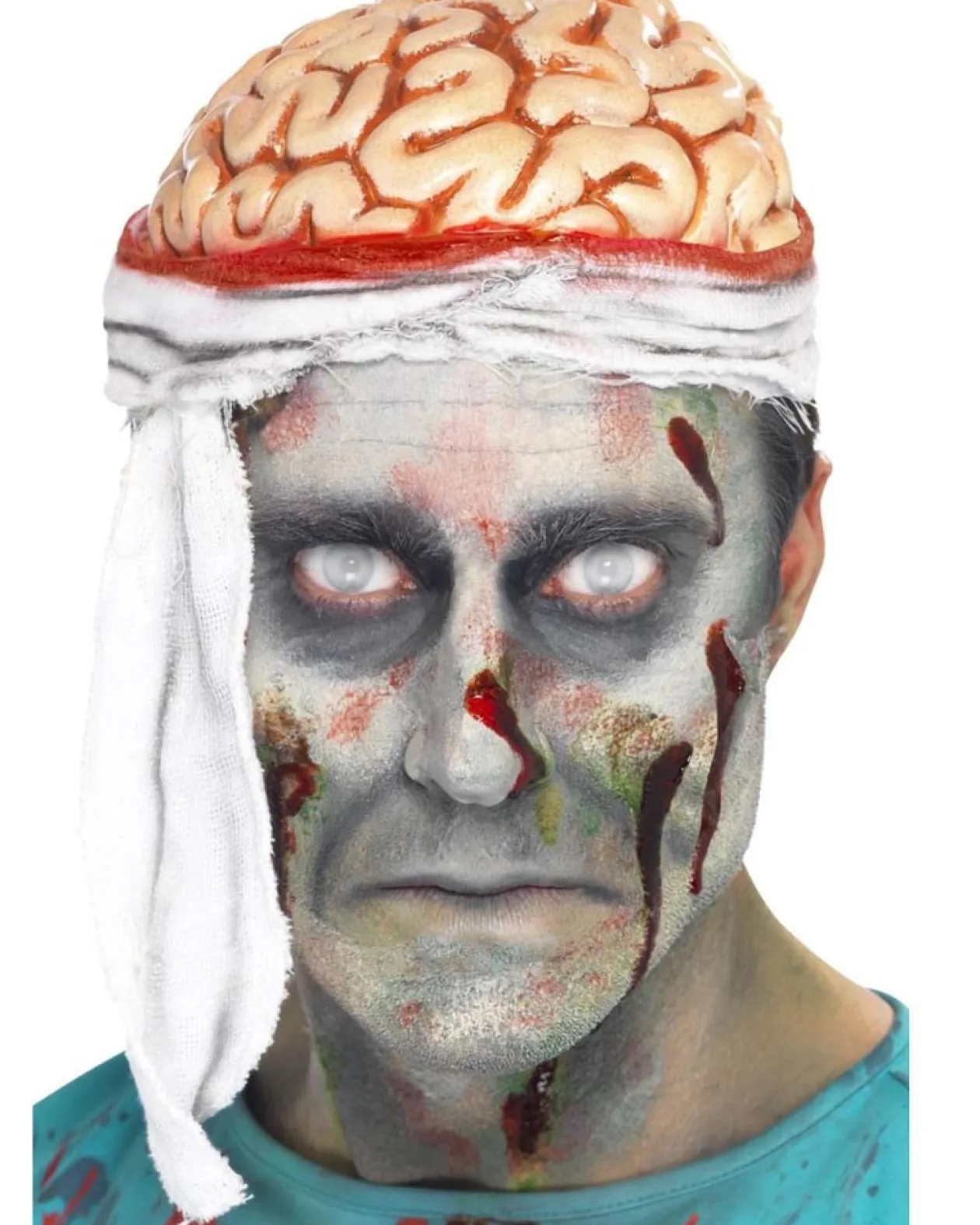 Smiffys Bandage Brain Hat Clearance