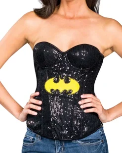 Rubies Batgirl Sequin Womens Corset Sale