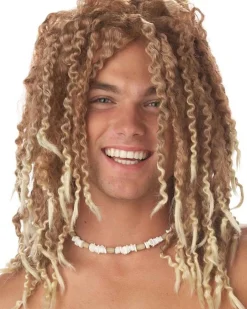 California Costumes Beach Bum Dreadlocks Blonde Wig Best Sale