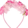 Pink Poppy Bellerina Floral Headband Cheap