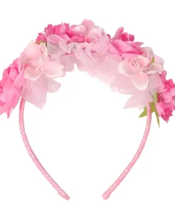 Pink Poppy Bellerina Floral Headband Cheap