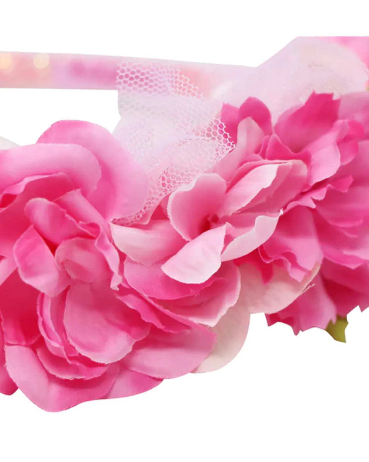 Pink Poppy Bellerina Floral Headband Cheap