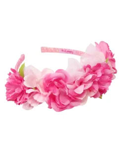 Pink Poppy Bellerina Floral Headband Cheap