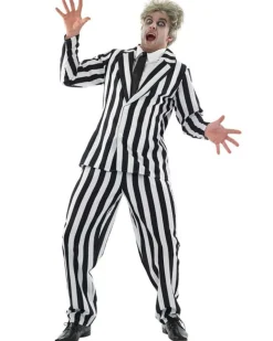 Fun Shack Black And White Ghost Suit Mens Costume Discount