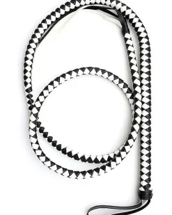 Interalia Black And White Stock Whip 1.2M Online