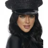 Forplay Black Bling Patrol Hat Clearance