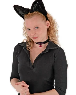 Elope Black Cat Collar Ears And Tail Set Discount