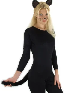 Elope Black Cat Ears And Tail New