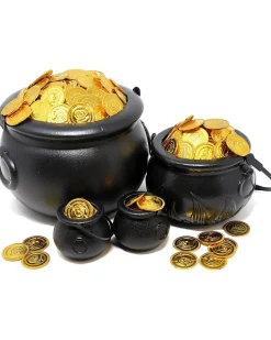 Joyin Black Cauldron Candy Holders Pack Of 4 Outlet