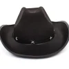 Tomfoolery Black Cowboy Hat With Silver Stars Hot