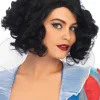 Leg Avenue Black Curly Bob Wig Outlet