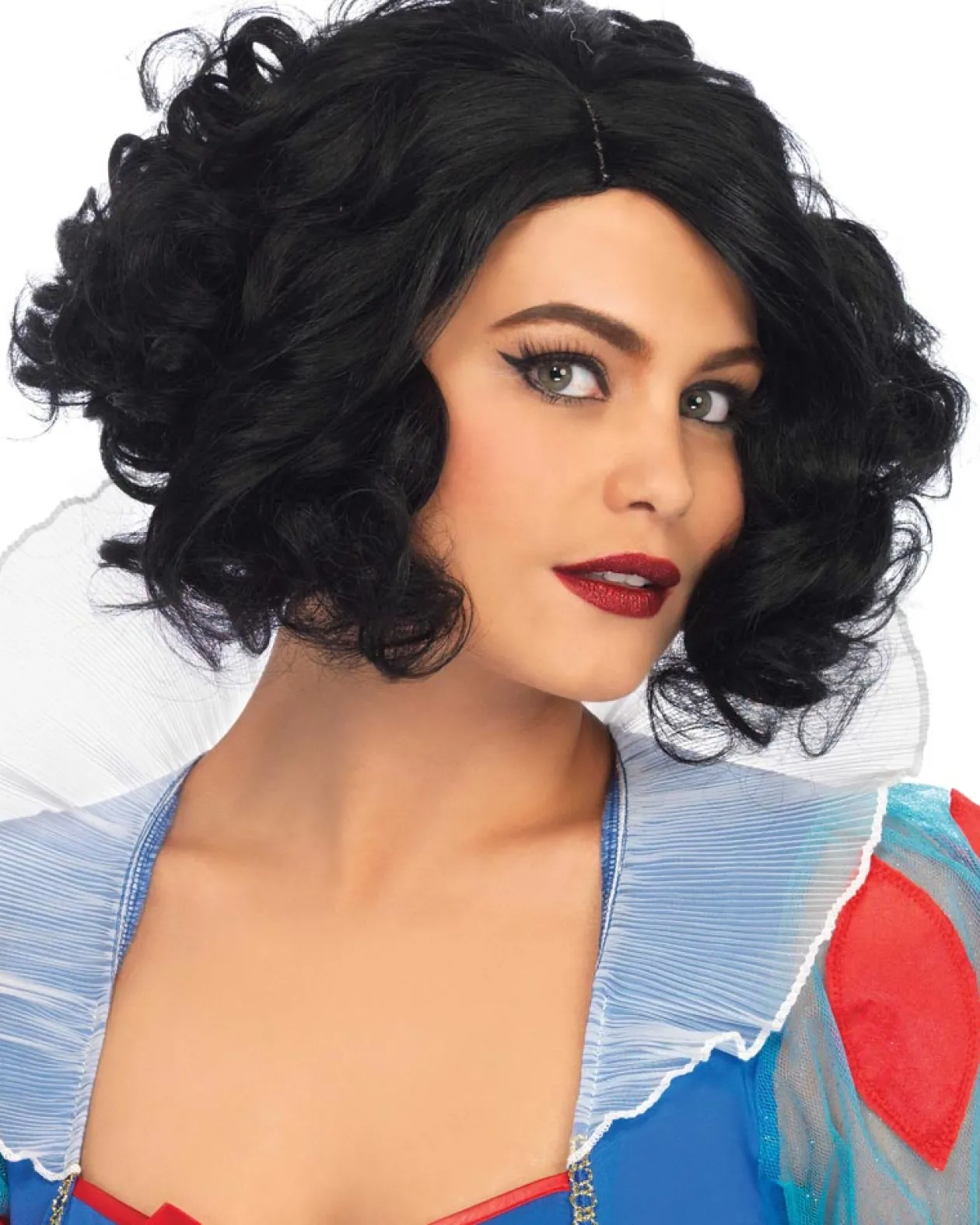 Leg Avenue Black Curly Bob Wig Outlet