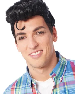 Costume Culture by Franco Black Doo Wop Wig Flash Sale