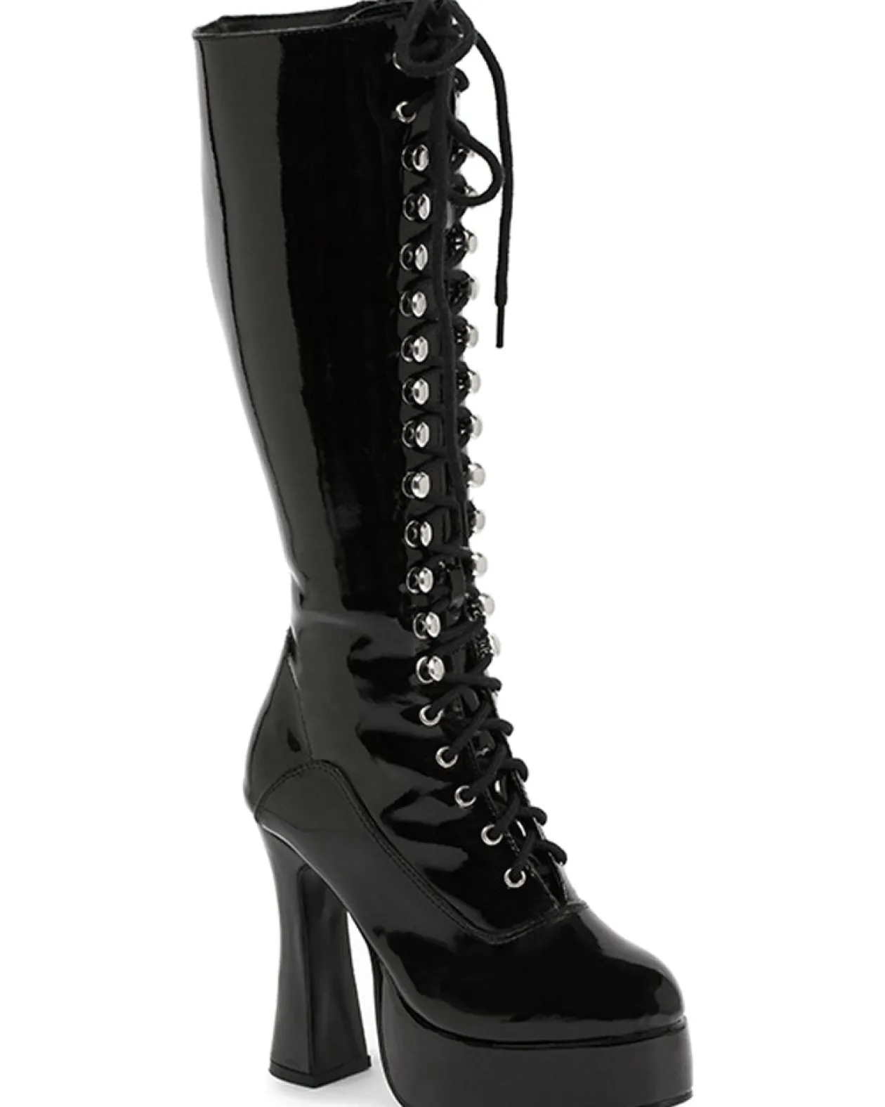 Ellie Shoes Black Easy Lace Womens Boots Clearance