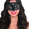 Amscan AU Black Fancy Cat Eye Mask Shop