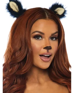 Leg Avenue Black Furry Ear Clips Best