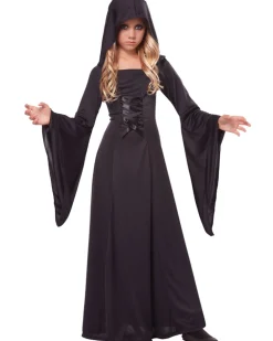 California Costumes Black Hooded Girls Robe Best
