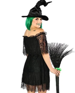 * Black Lace Halloween Womens Dress Clearance