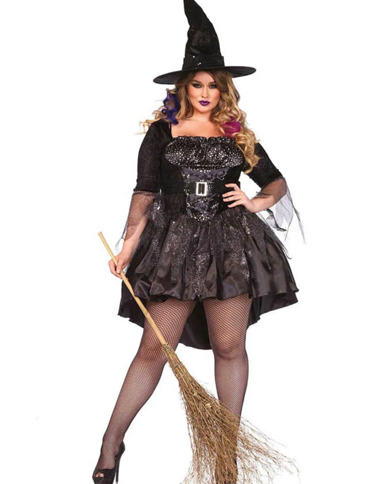 Leg Avenue Black Magic Mistress Womens Plus Size Costume Outlet