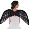 Amscan AU Black Marabou Faux Fur Angel Wings Shop