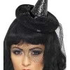 Smiffys Black Mini Witch Hat Hot