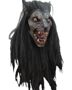 Ghoulish Productions Black Moon Werewolf Premium Mask Clearance
