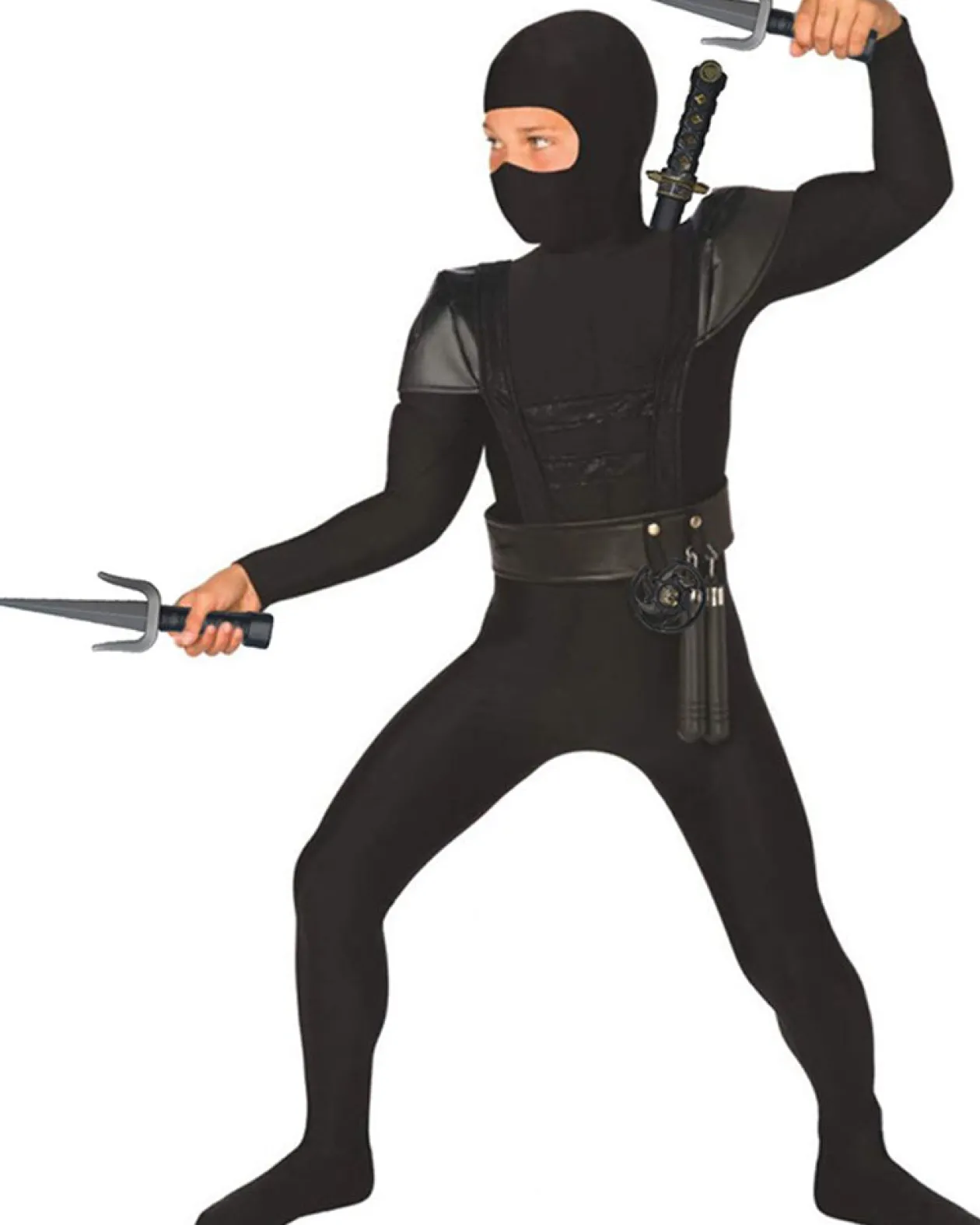AFG Media Limited Black Ninja Boys Costume Shop