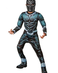 Rubies Black Panther Battle Suit Deluxe Boys Costume Outlet