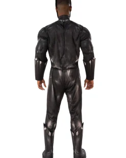 Rubies Black Panther Movie Deluxe Black Panther Mens Costume Hot