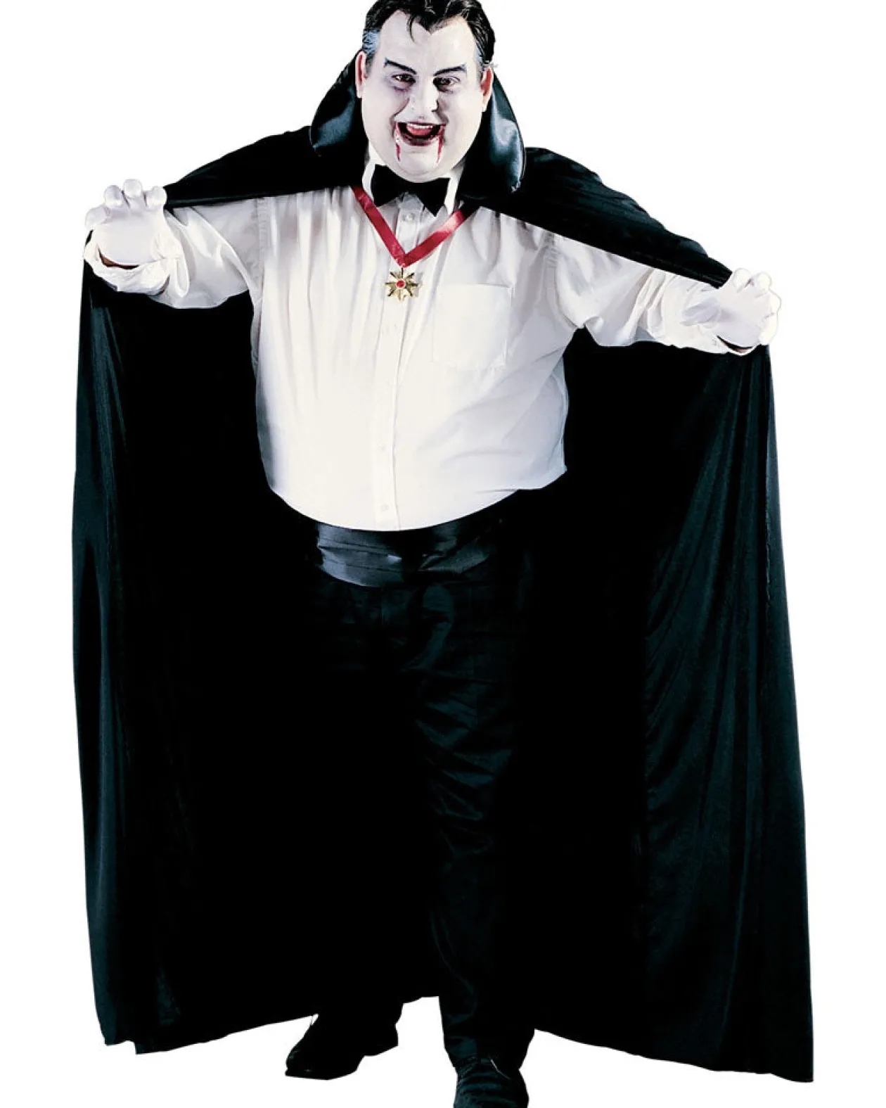 Fun World Black Plus Size Adult Cape New