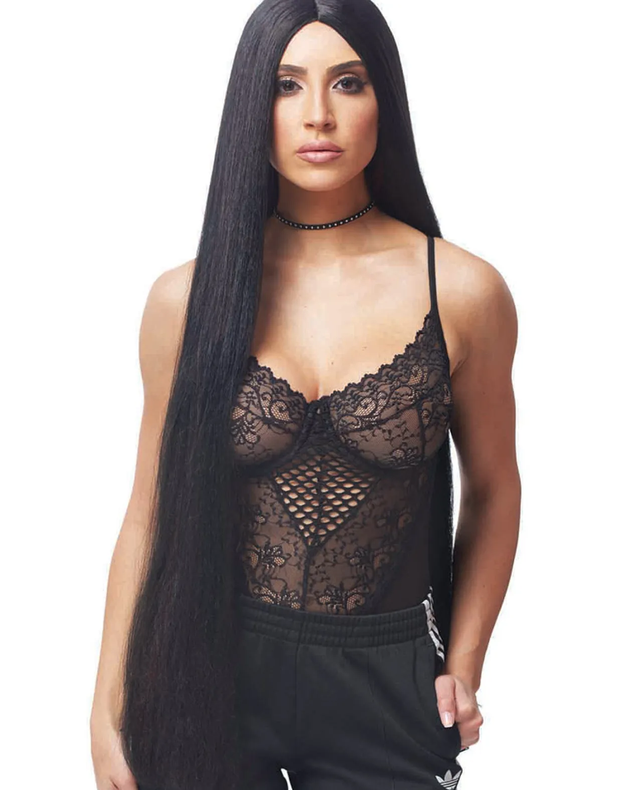 Costume Culture by Franco Black Reality West Wig Sale