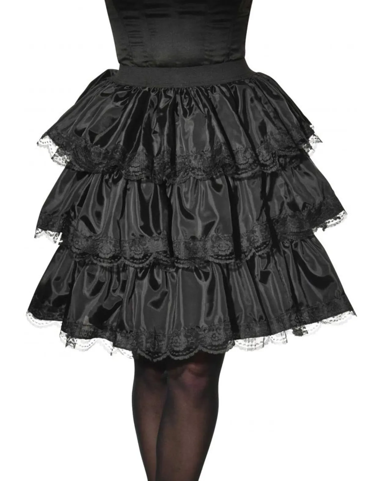 Rubies Black Ruffle Skirt Flash Sale