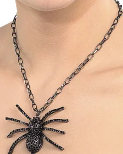 Rubies Black Spider Necklace Outlet