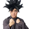 Costume Culture by Franco Black Warrior Anime Wig Best Sale