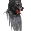 Ghoulish Productions Black Werewolf Mask Store