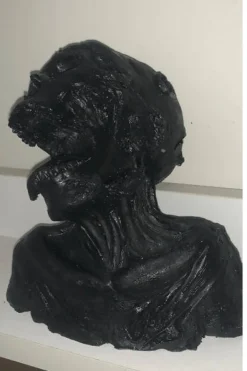 Sarah Mudle Black Zombie Resin Statue Discount