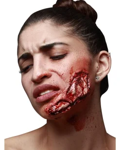 Ghoulish Productions Blasted Cheek Prosthetic Outlet